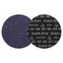 Scotch-Brite™ Präzisions-Vliesscheibe Heavy Duty, HD-DH, X-Extra Coarse 60+, 10 in x NH, 25 ea/Case