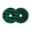 Scotch-Brite™ Präzisions-Vliesscheibe, PN-DH, Fein, 100 mm x 16 mm, 25/Innenverpackung, 100 Stück/Karton