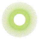 Scotch-Brite™ Precision Radial Bristle Brush, PN-RB, 50+, 6 in, Type A, without Adapter, 40/Carton, 80 ea/Case
