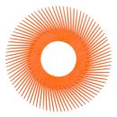 Scotch-Brite™ Precision Radial Bristle Brush, PN-RB, 80+, 6 in, Type A, without Adapter, 40/Carton, 80 ea/Case