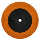 Scotch-Brite™ Precision Radial Bristle Brush, PN-RB, 80+, 8 in x 1 in x 1-1/4 in, Type S, with Flange, 2 ea/Case