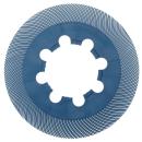 Scotch-Brite™ Radial Bristle Brush BB-ZB Einzelsegment, blau, 152,4 mm, P400, Typ C (Nachfüllpackung)