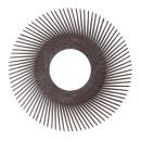 Scotch-Brite™ Radial Bristle Brush BB-ZB Einzelsegment, braun, 152,4 mm, P36, Typ A (Nachfüllpackung)