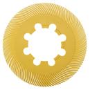 Scotch-Brite™ Radial Bristle Brush BB-ZB Einzelsegment, gelb, 193,5 mm, P80, Typ C (Nachfüllpackung)