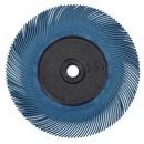 Scotch-Brite™ Radial Bristle Brush BB-ZB mit Kunststoff-Flansch, blau, 193,5 mm x 25,4 mm, P400, Typ C