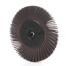 Scotch-Brite™ Radial Bristle Brush BB-ZB mit Kunststoff-Flansch, braun, 152,4 mm x 12,7 mm x 25,4 mm, P36, Typ A