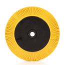 Scotch-Brite™ Radial Bristle Brush BB-ZB mit Kunststoff-Flansch, gelb, 203,2 mm x 25,4 mm, P80, Typ S