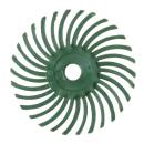 Scotch-Brite™ Radial Bristle Brush RB-ZB, grün, 25,4 mm x 3 mm, P50, Typ C
