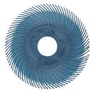 Scotch-Brite™ Radial Bristle Brush RB-ZB, orange, 50,8 mm x 9,5 mm, 6 Micron, Typ C