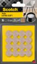 Scotch® Extra weiche Filzpads SP84A19, selbsthaftend, beige, Ø 17 mm, 16/Packung