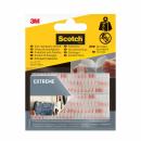 Scotch™ Extreme Klebverschluss RF6730001, Transparent, 25 mm x 75 mm, 2 Sets/Packung