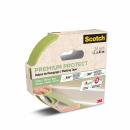 Scotch® Greener Premium Protect Malerabdeckband 2055, 24 mm x 41 m, 1 Rolle/Packung - 70% PEFC SGSCH-PEFC-COC-110078