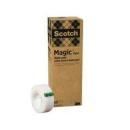Scotch® Magic™ Klebeband, mit 66 % pflanzlichem Klebstoff hergestellt, 19 mm x 33 m, 9 Rollen/Packung