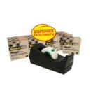 Scotch® Magic™ Klebeband, mit 66 % pflanzlichem Klebstoff hergestellt, 19 mm x 33 m, 14 Rollen/Packung + GRATIS Scotch® Abroller C38, Schwarz