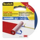 Scotch® Rückstandsfreies Premium Teppichklebeband, 50 mm x 7 m, 1 Rolle/Packung