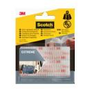 Scotch® Extreme Fastener Klebeband, Transparent RF67300 01SE, 25mm x 76mm, 2 Sets