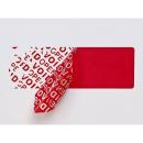 Sicherheitsklebeband - Security Tape - Siegelband rot -  50m x 50mm