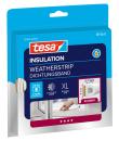tesamoll® 5393 CLASSIC, P-Profil, 6m x 9mm x 5,5mm, weiss