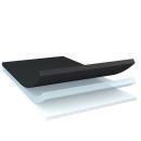 tesa® 58358, 100m x 1372mm, schwarz