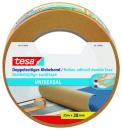 tesa® Doppelseitiges Klebeband universal, 25m x 38mm, farblos