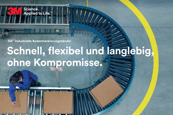 Schnell. Flexibel. Langlebig. Wir haben alles, was Sie benötigen. 3M™ Industrieklebebänder zur Markierung